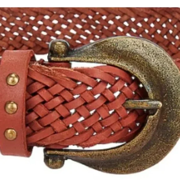 Free People We The Free NWOT Brix Belt in Cognac - Picture 8 of 9